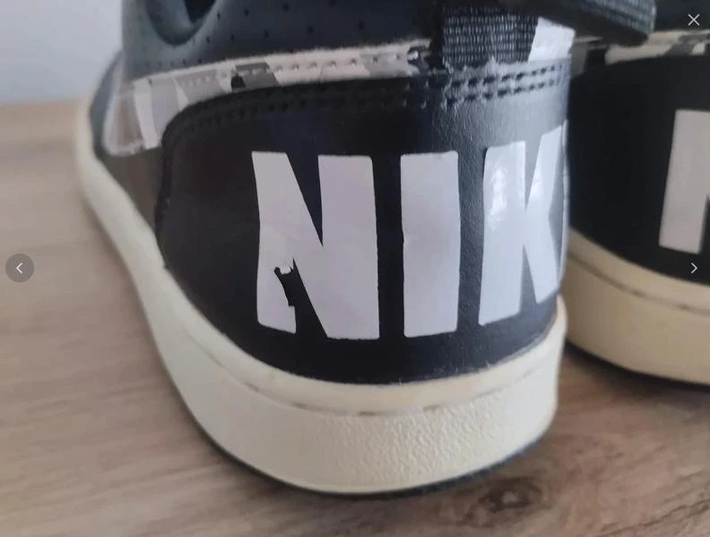 Nike Court Borough Low GS 38.5 Pretas – photo 8